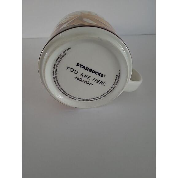 Starbucks Phoenix You Are Here Mug Collection 14 Oz Mug Orange Cream Desert - Picture 6 of 7